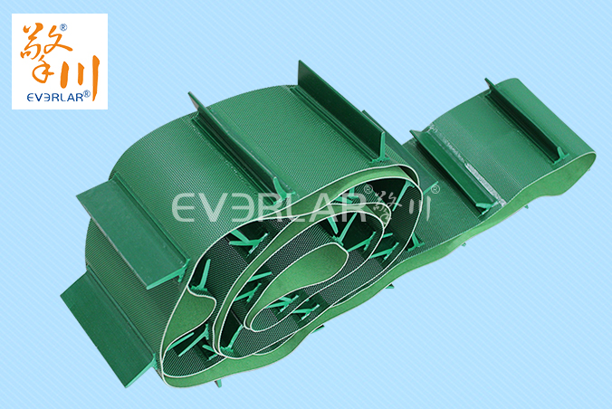 哪種花紋環形輸送帶輸送角度大？不容易打滑？