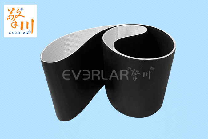 擎川EVERLAR黑色PVC防靜電輸送帶電子元件傳輸流水線工業皮帶定制